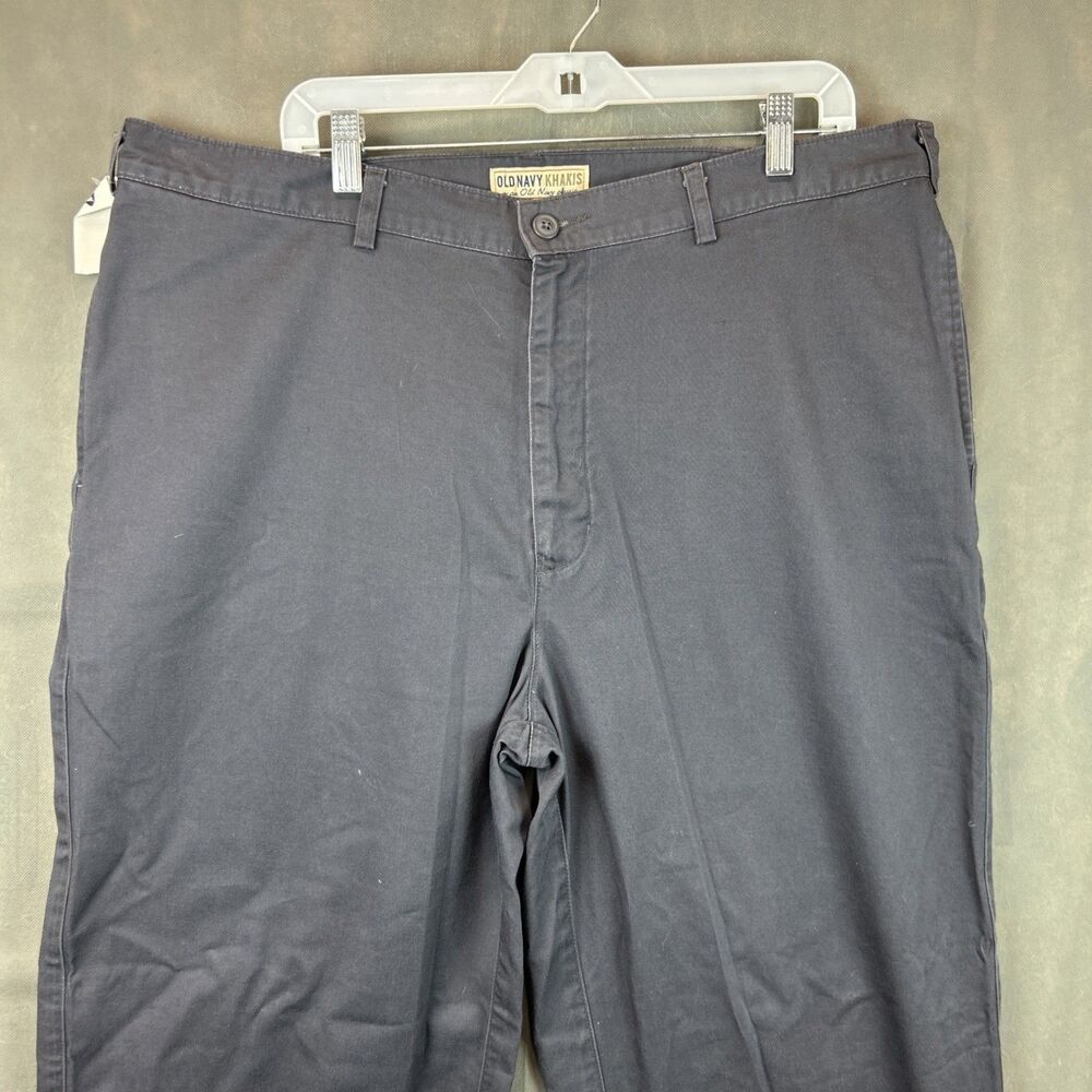 Old Navy Favorite Broken in Khaki Men's Pants Classic Straight Dark Gray 40x34